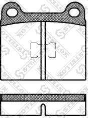 Stellox 028 000-SX - Brake Pad Set, disc brake car-mod.net