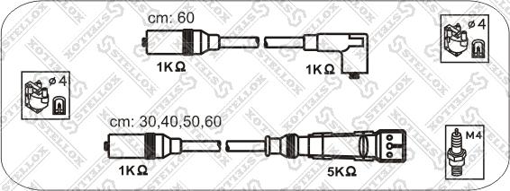 Stellox 10-38337-SX - Ignition Cable Kit car-mod.net