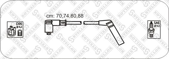 Stellox 10-38324-SX - Ignition Cable Kit car-mod.net
