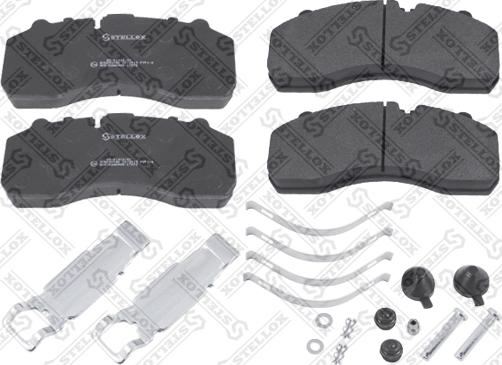 Stellox 85-01412-SX - Brake Pad Set, disc brake car-mod.net