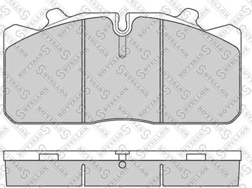 Stellox 85-11416-SX - Brake Pad Set, disc brake car-mod.net