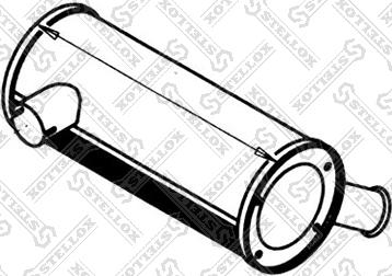 Stellox 82-03004-SX - Middle / End Silencer car-mod.net
