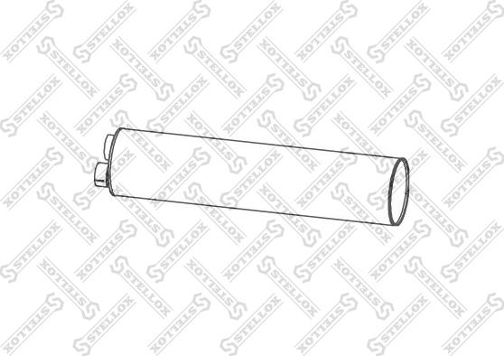 Stellox 82-03086-SX - Middle / End Silencer car-mod.net