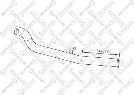 Stellox 82-03757-SX - Exhaust Pipe car-mod.net