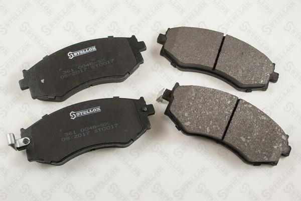 Stellox 361 004B-SX - Brake Pad Set, disc brake car-mod.net
