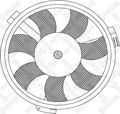 Stellox 29-99334-SX - Fan, radiator car-mod.net