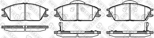 Stellox 235 022L-SX - Brake Pad Set, disc brake car-mod.net