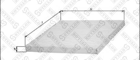 Stellox 71-10182-SX - Filter, interior air car-mod.net