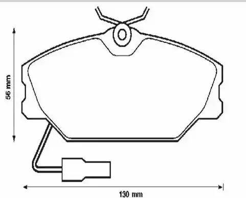 Stop 571513S - Brake Pad Set, disc brake car-mod.net