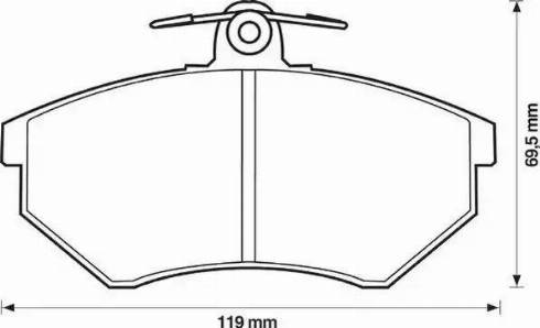 Stop 571357S - Brake Pad Set, disc brake car-mod.net