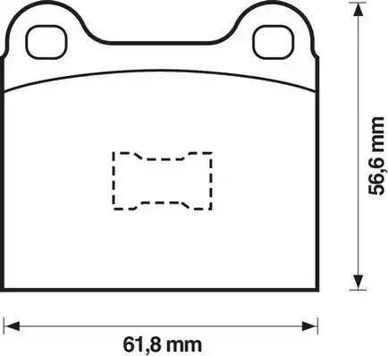 Stop 571221S - Brake Pad Set, disc brake car-mod.net