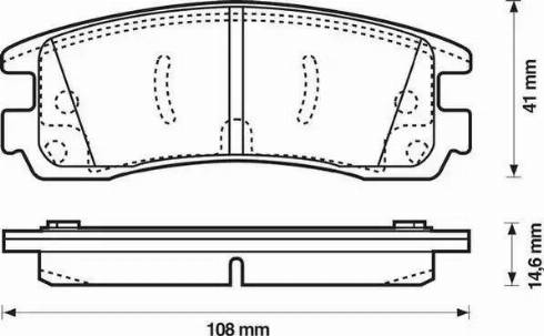Stop 573062S - Brake Pad Set, disc brake car-mod.net
