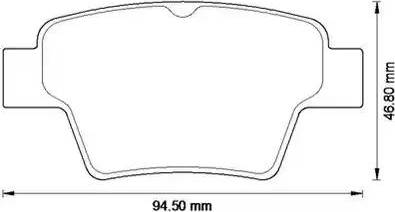 Stop 573235S - Brake Pad Set, disc brake car-mod.net