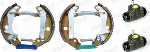Stop 381007S - Drum Brake Shoe Set car-mod.net