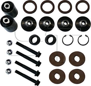 ST-Templin 09.010.0917.308 - Repair Kit, driver cab suspension car-mod.net