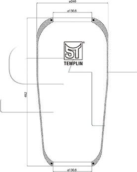 ST-Templin 04.060.6006.400 - Bellow, air suspension car-mod.net