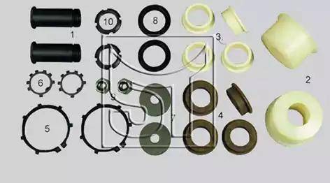 ST-Templin 04.120.1851.208 - Repair Kit, stabilizer suspension car-mod.net