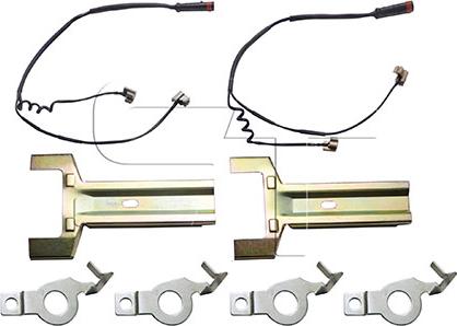 ST-Templin 03.130.8701.070 - Warning Contact, brake pad wear car-mod.net