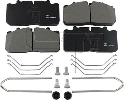 ST-Templin 03.120.8700.091 - Brake Pad Set, disc brake car-mod.net