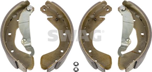 Swag 40 91 7457 - Drum Brake Shoe Set car-mod.net