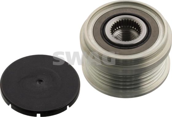 Swag 40 10 1752 - Pulley, alternator, freewheel clutch car-mod.net