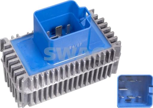 Swag 40 10 2690 - Relay, glow plug system car-mod.net