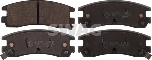 Swag 40 11 6154 - Brake Pad Set, disc brake car-mod.net