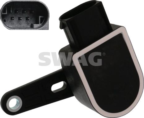 Swag 55 10 0229 - Sensor, Xenon light (headlight range adjustment) car-mod.net