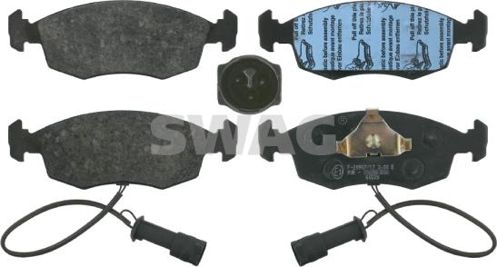 Swag 50 91 6022 - Brake Pad Set, disc brake car-mod.net