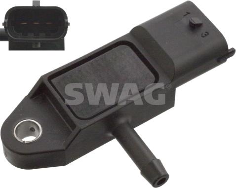 Swag 60 10 3635 - Sensor, boost pressure car-mod.net
