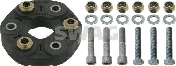 Swag 10 91 9057 - Flexible disc, propshaft joint car-mod.net
