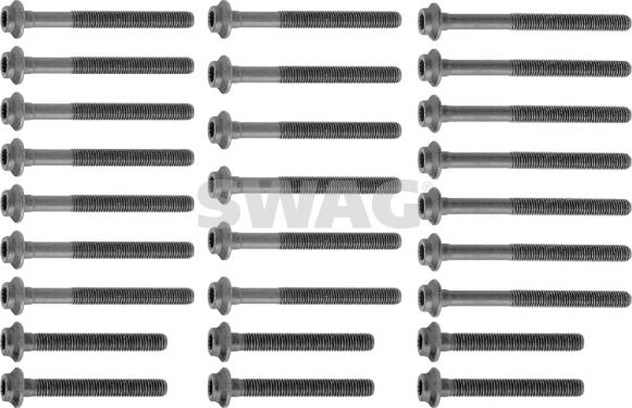 Swag 10 91 0234 - Bolt Kit, cylinder head car-mod.net