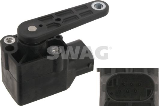 Swag 10 93 4586 - Sensor, Xenon light (headlight range adjustment) car-mod.net