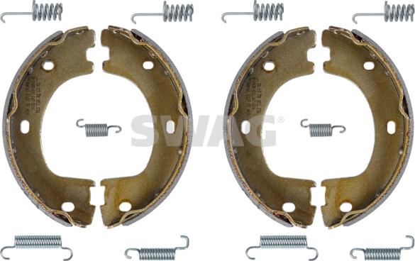 Swag 10 93 4314 - Drum Brake Shoe Set car-mod.net