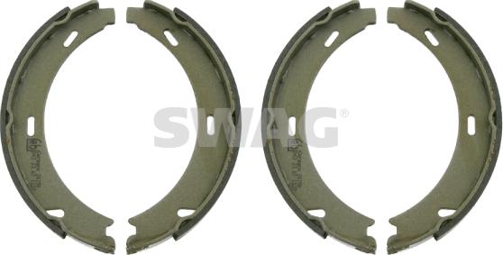Swag 10 92 6150 - Brake Shoe Set, parking brake car-mod.net
