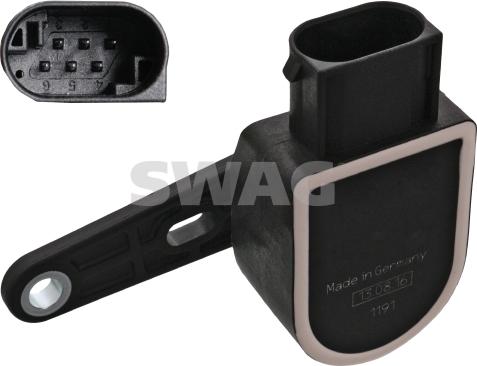 Swag 10 10 0090 - Sensor, pneumatic suspension level car-mod.net