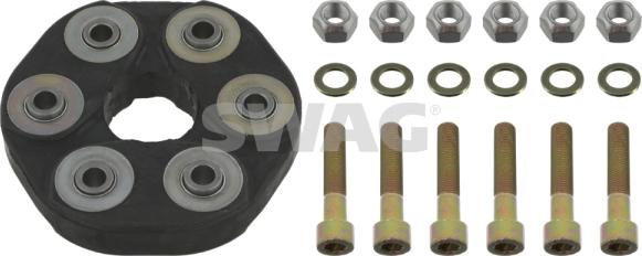 Swag 10 86 0006 - Flexible disc, propshaft joint car-mod.net