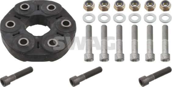 Swag 10 86 0087 - Flexible disc, propshaft joint car-mod.net