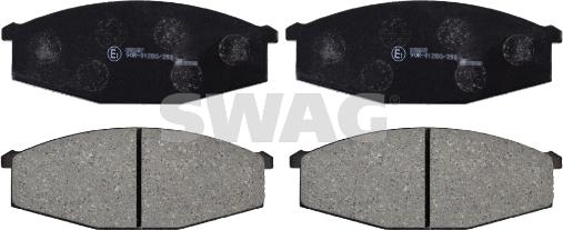 Swag 82 91 6263 - Brake Pad Set, disc brake car-mod.net