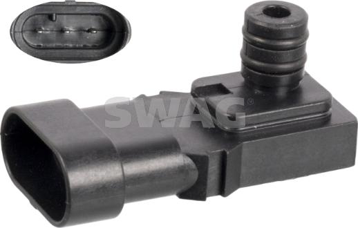 Swag 82 10 6967 - Sensor, intake manifold pressure car-mod.net