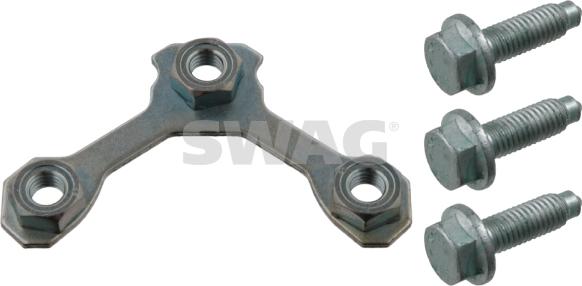 Swag 30 94 9043 - Clamping Screw Set, ball joint car-mod.net