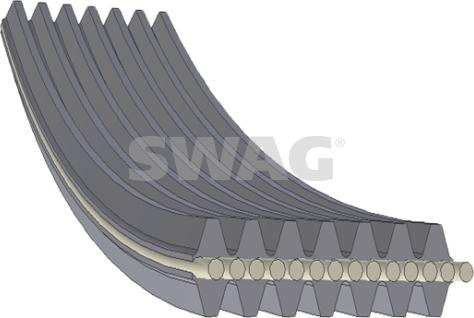 Swag 30 94 5025 - V-Ribbed Belt car-mod.net