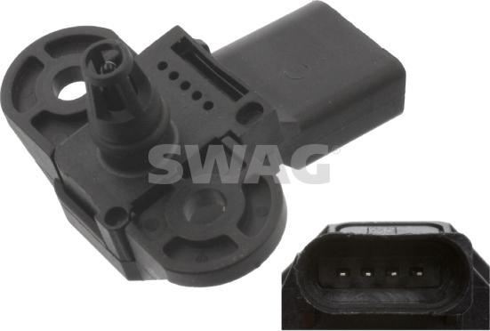 Swag 30 94 5079 - Sensor, boost pressure car-mod.net