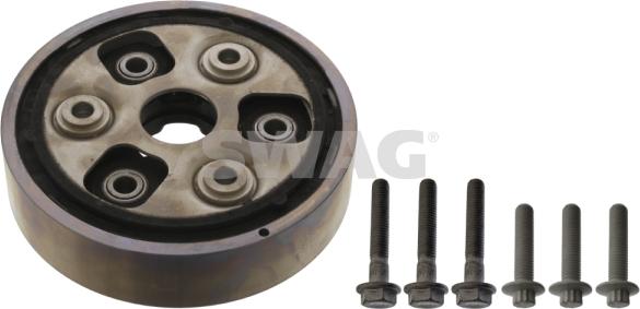 Swag 30 94 0931 - Flexible disc, propshaft joint car-mod.net