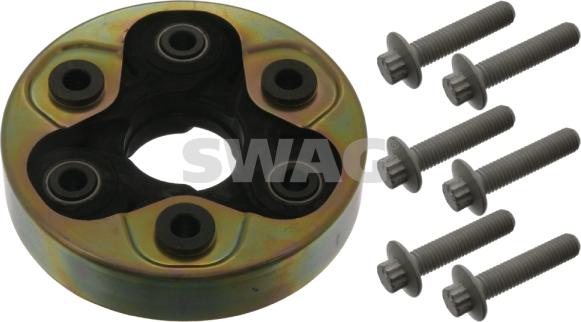 Swag 30 94 0924 - Flexible disc, propshaft joint car-mod.net