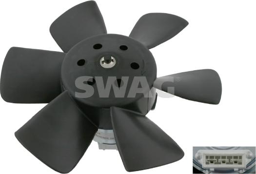Swag 30 90 6990 - Fan, radiator car-mod.net