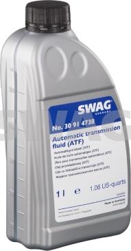 Swag 30 91 4738 - Automatic Transmission Oil car-mod.net