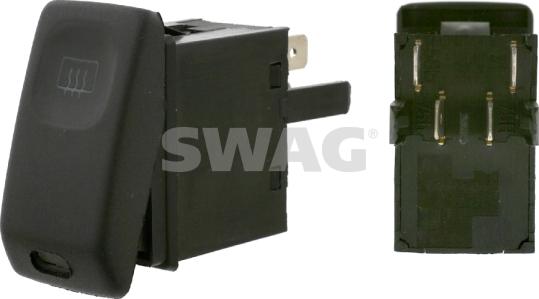 Swag 30 91 5628 - Switch, rear window heating car-mod.net