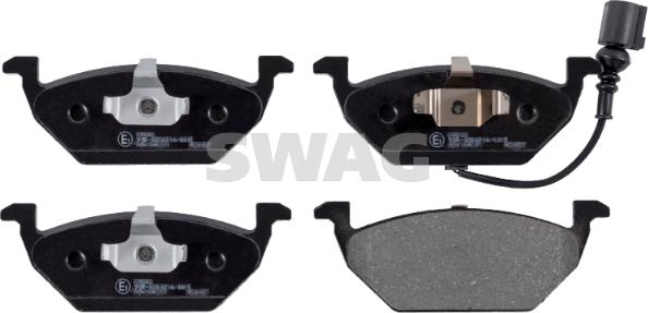 Swag 30 91 6446 - Brake Pad Set, disc brake car-mod.net