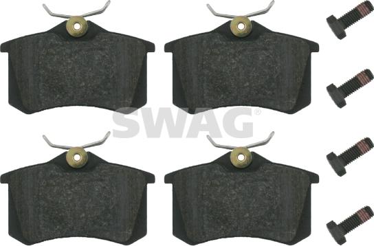 Swag 30 91 6344 - Brake Pad Set, disc brake car-mod.net